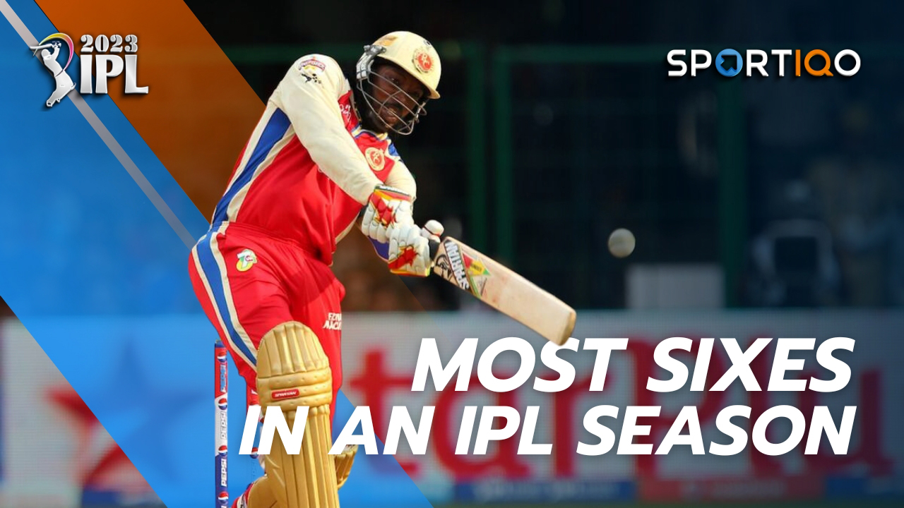 Most sixes in IPL Season