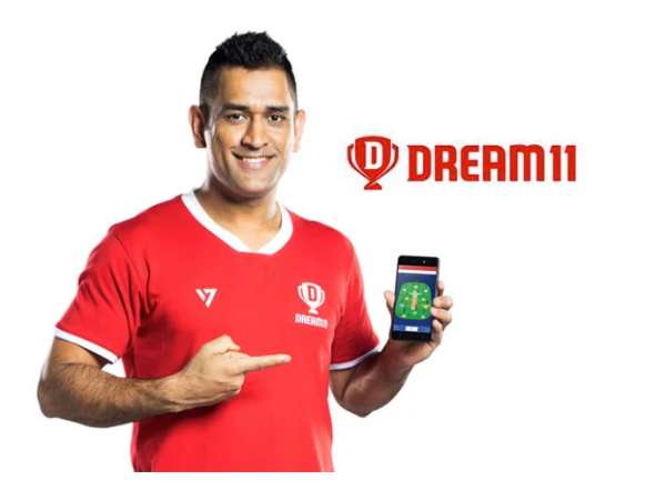 MS Dhoni advertising for the Dream 11