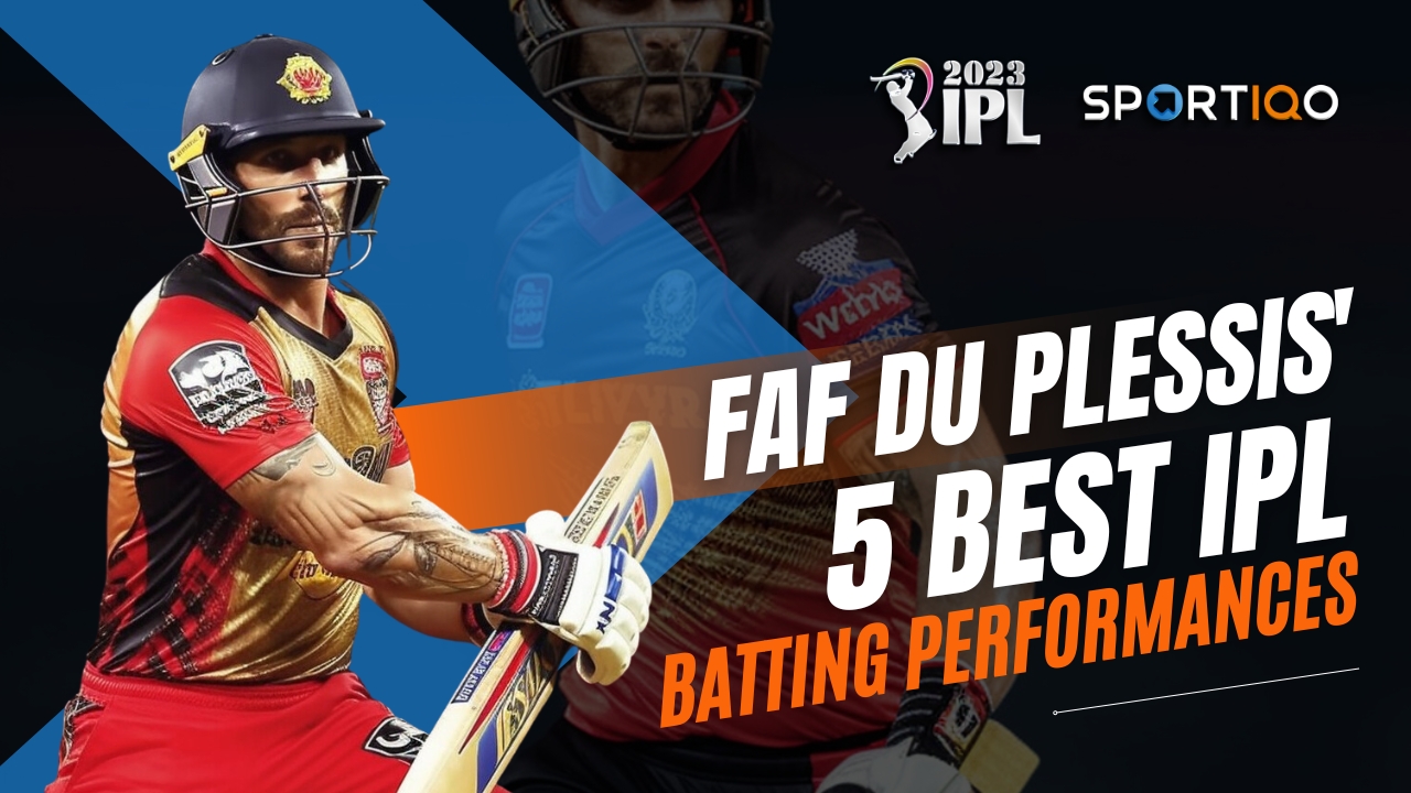 Faf du Plessis Best innings in IPL league.