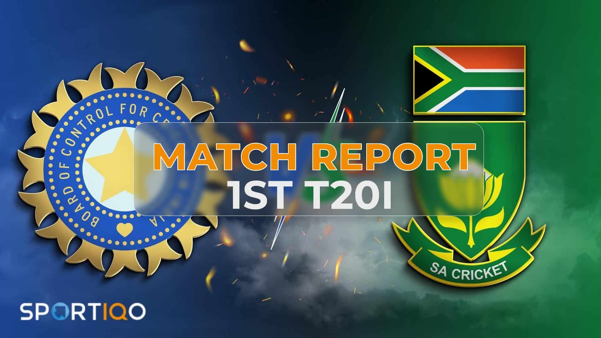 Match Report Ind v SA 1st T20I