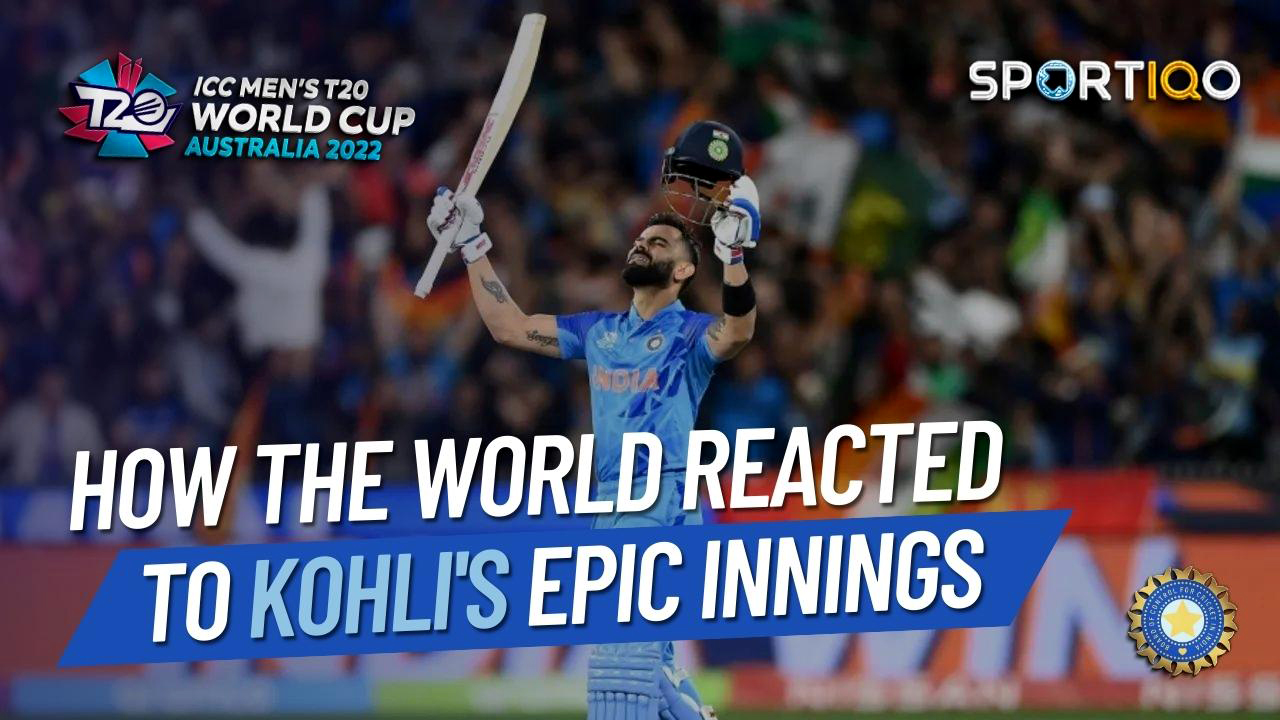 Reactions on Kohli's epic knock