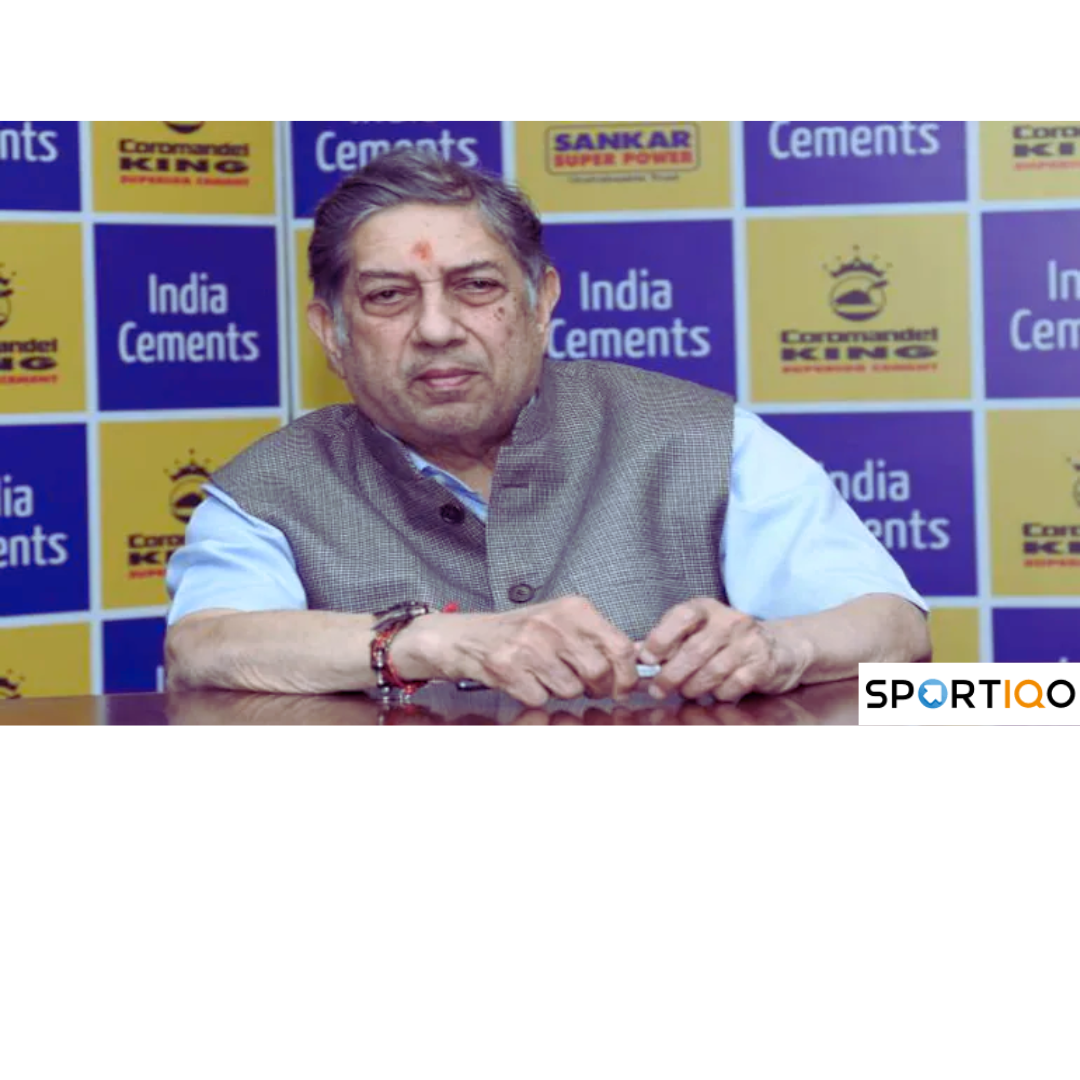 Chennai Super Kings owner N. Srinivasan