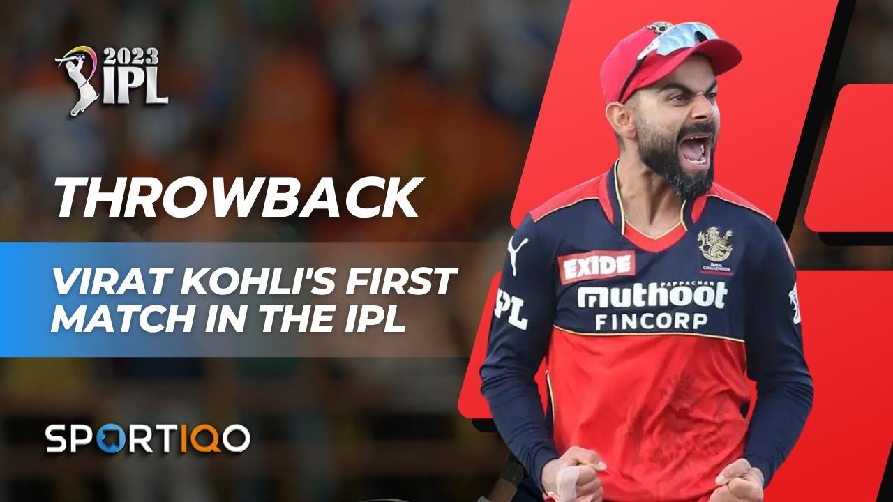 Virat Kohli's IPL debut