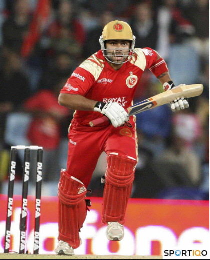 IMAGE 2 Virat Kohli playing a shot in the 2008 IPL