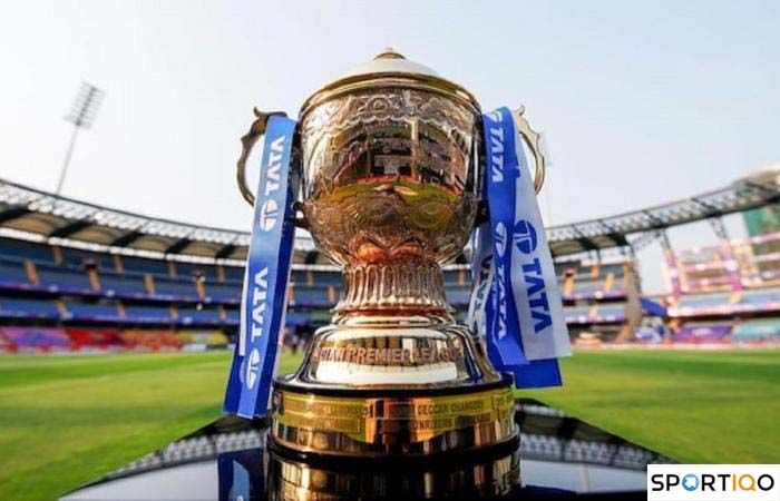 The trophy of the Indian Premier League