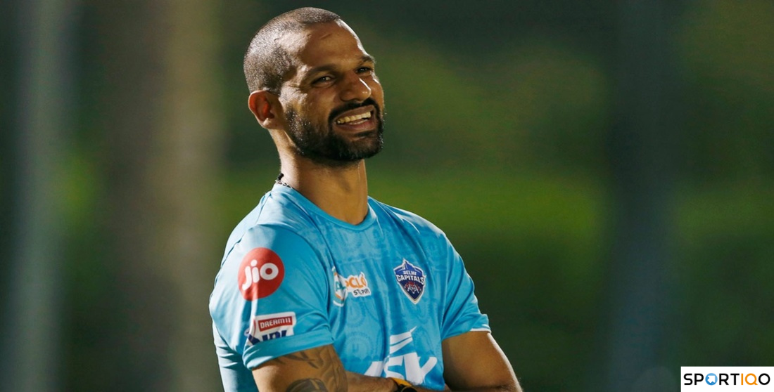 Shikhar Dhawan for his previous team Delhi Capitals