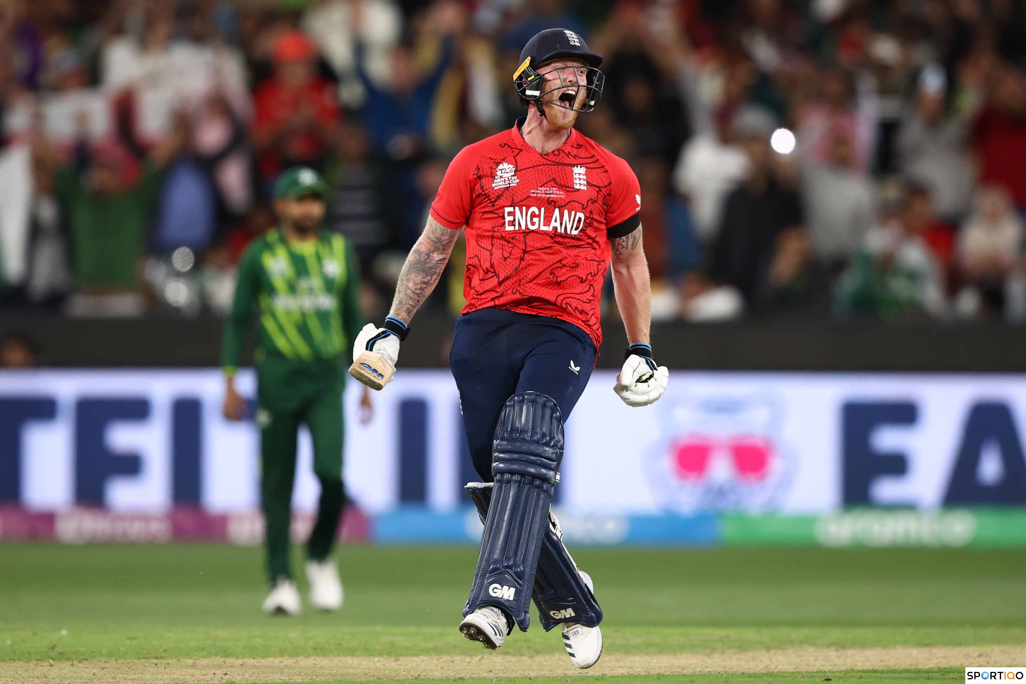 Ben Stokes after winning the T20 World Cup 2022