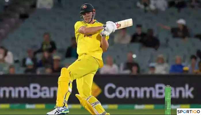 Cameron Green playing for his home team Australia