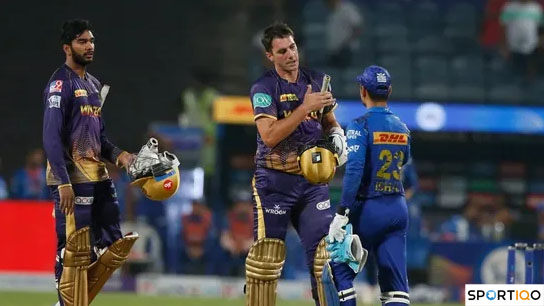 KKR after batting against MI