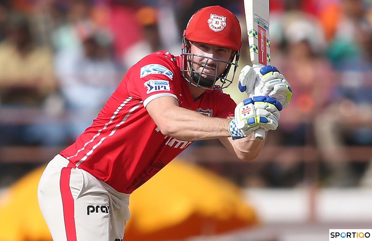 Shaun Marsh celebrating his IPL century for Punjab 