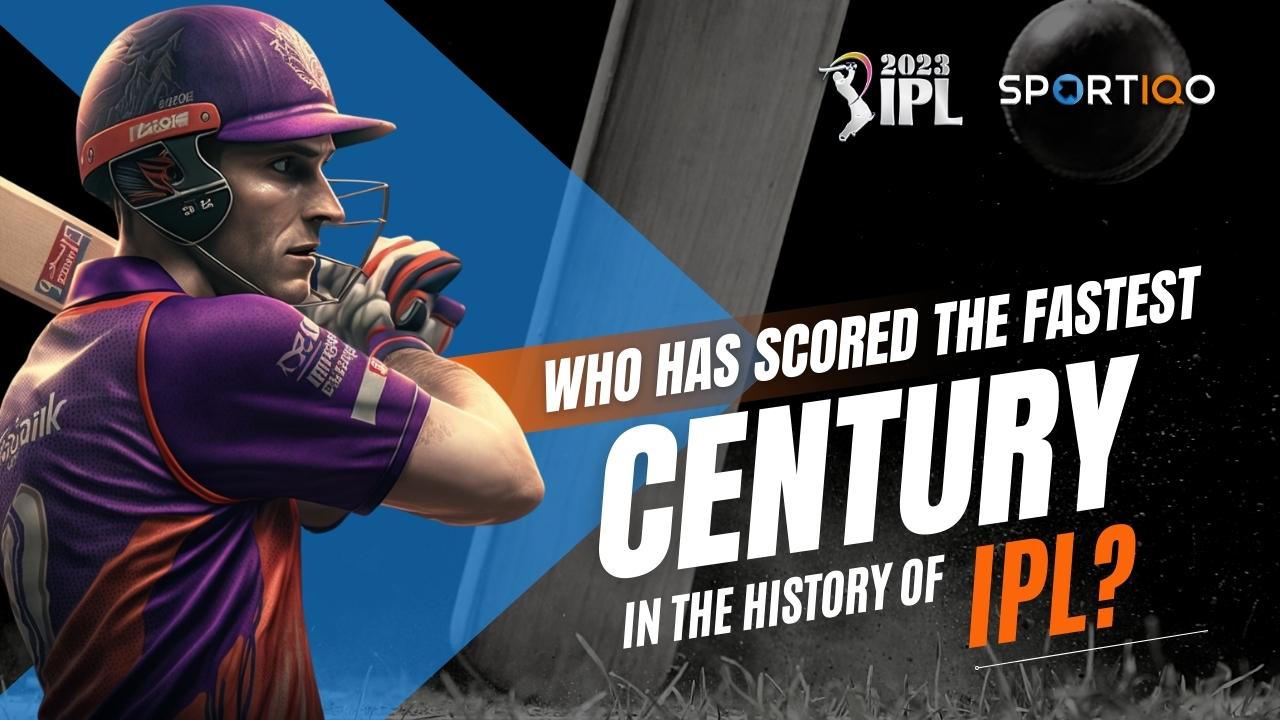 fastest century in IPL