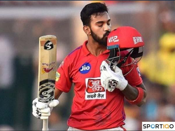 KL Rahul playing for Kings XI Punjab in IPL