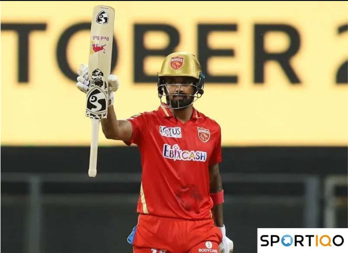 KL Rahul playing for Kings XI Punjab in IPL