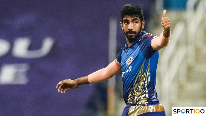 Jasprit Bumrah showing thumbs up