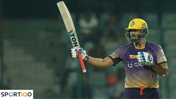 Yusuf Pathan playing for KKR in IPL