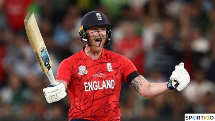 Ben Stokes in T20 World Cup final