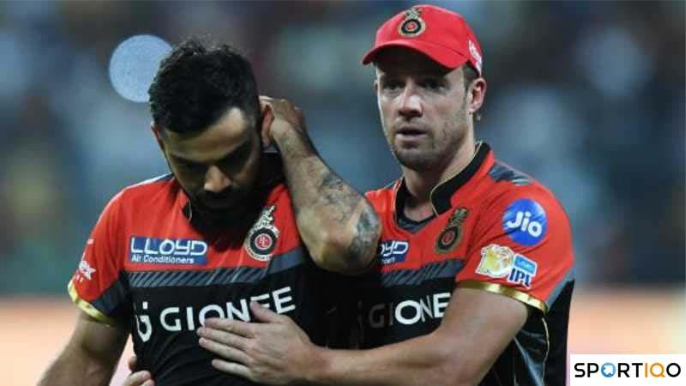 Virat Kohli and AB De Villiers are disappointed after the game