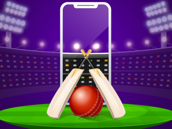 Cricket fantasy app on mobile