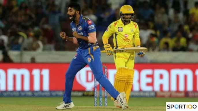 Jasprit Bumrah celebrating a wicket in IPL 2019