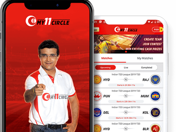 Sourav Ganguly advertising for the My 11 Circle