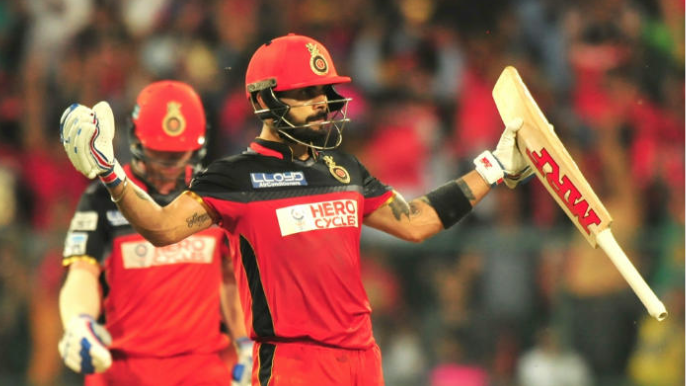 Virat Kohli 108 off 58 vs. Rising Pune Supergiants in IPL 2016