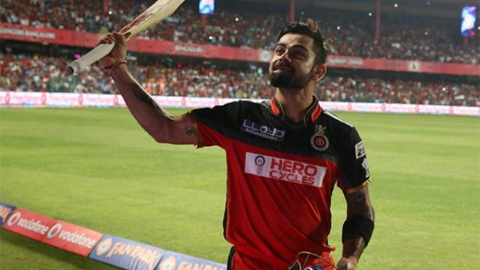 Virat Kohli 113 off 50 vs. Kings XI Punjab in IPL 2016