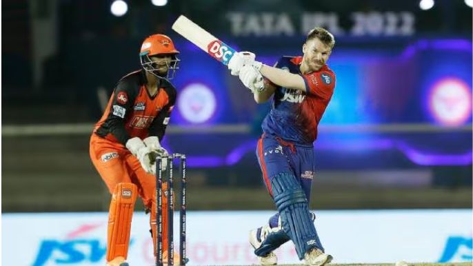 David Warner 92 off 58 vs. Sunrisers Hyderabad in IPL 2022