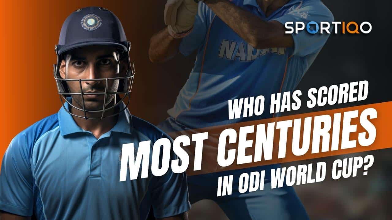 most centuries in ODI World Cup