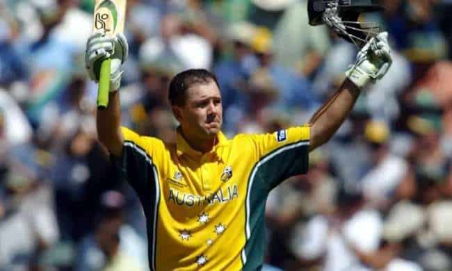 Most centuries in ODI World Cup – Ricky Ponting