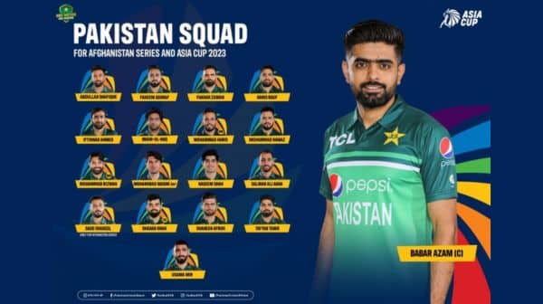 Asia Cup 2023 squad- Team Pakistan