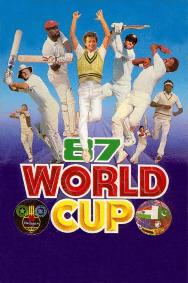 1987 Cricket World Cup- Official Poster