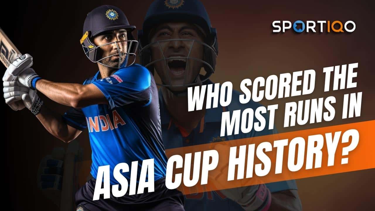 most runs in asia cup