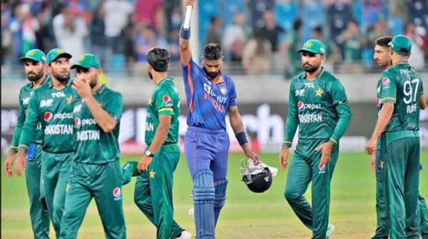 Hardik Pandya against Pakistan