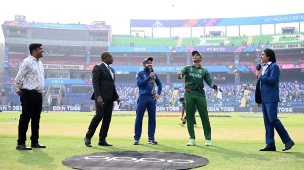 SL vs Ban World Cup 2023 Shakib Al Hasan won the toss