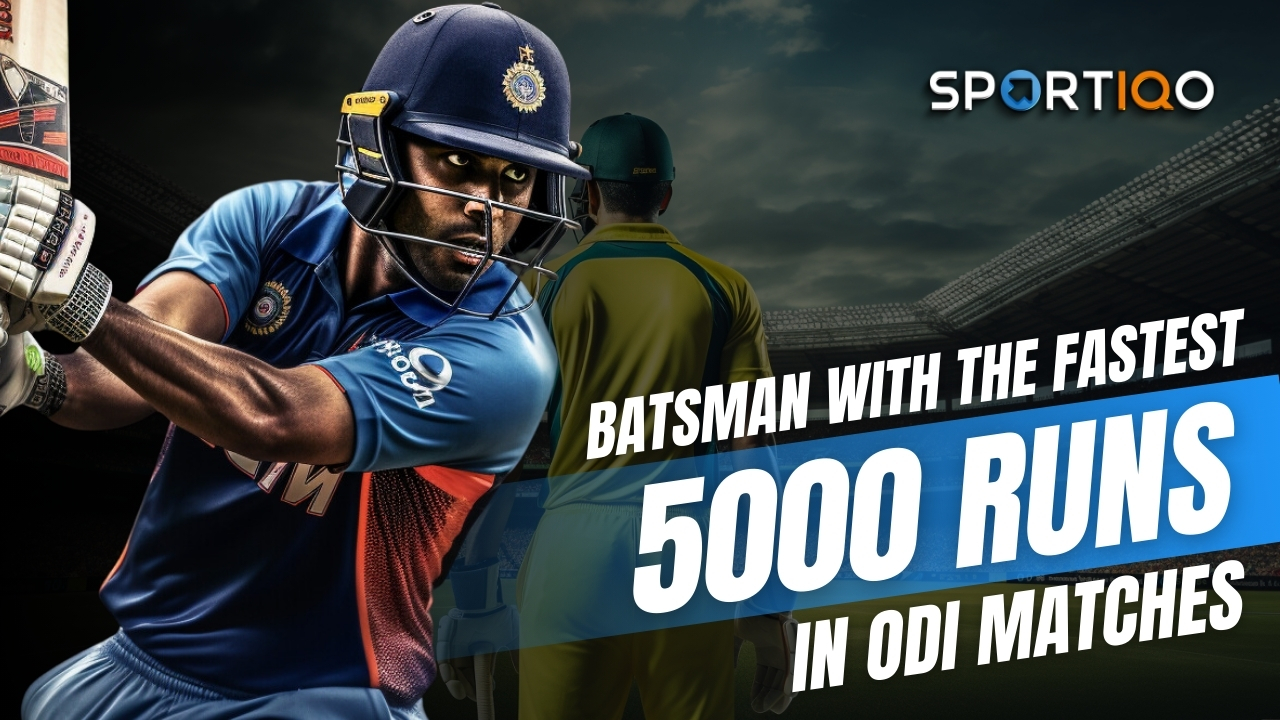 fastest 5000 runs in odi
