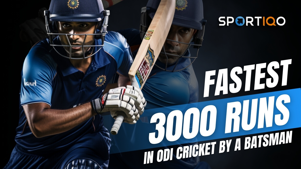 fastest 3000 runs in odi