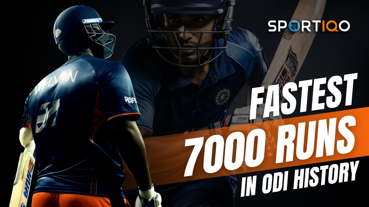fastest 7000 runs in odi