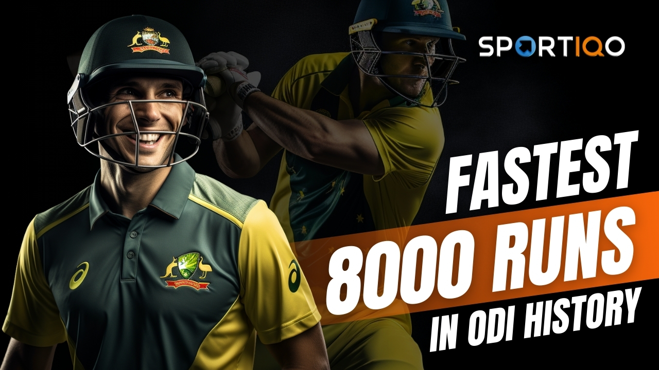 fastest 8000 runs in odi
